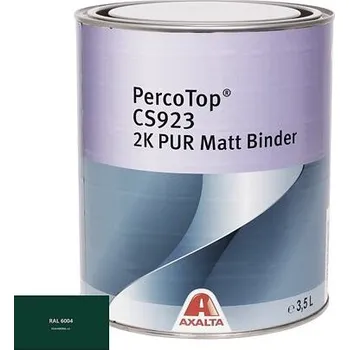 barva na kov Matná polyuretanová 2K barva Axalta PercoTop MATT RAL 6004