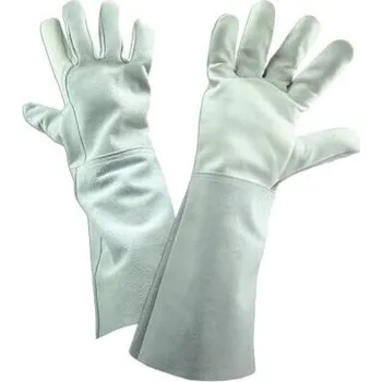 Pracovní rukavice Rukavice svářečské argon C1280 dlouhé - šedé