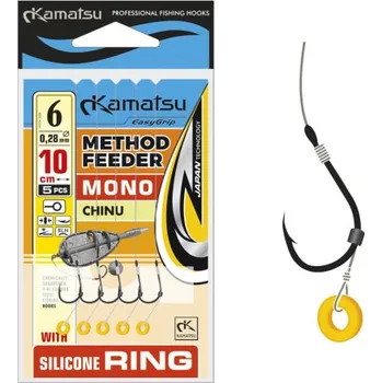 Návazec Kamatsu Method Feeder Mono - Chinu - Silicone Ring vel. 8