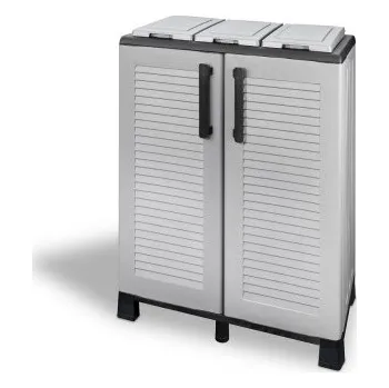 Šatní skříň Artplast Skříň na tříděný odpad Linea Family 2dv/3víka