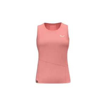 Pánské tílko Salewa Puez Sporty Dry W Tank lantana pink 40; Růžová tílko + DÁREK DLE VÝBĚRU!