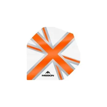 MISSION LETKY ALLIANCE UNION JACK - WHITE / ORANGE