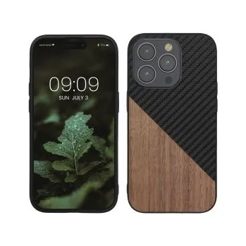 Pouzdro na mobilní telefon Pevné pouzdro pro Apple iPhone 14 Pro - tmavě hnědá