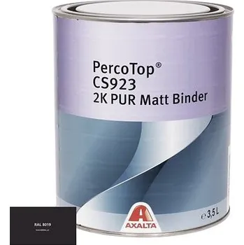 barva na kov Matná polyuretanová 2K barva Axalta PercoTop MATT RAL 8019