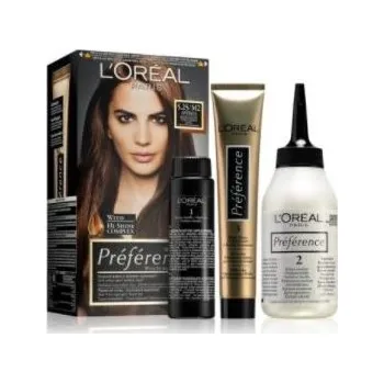 Barva na vlasy L'Oréal Féria PreferenceAntigua mahagonovo čokoládová 5,25/M2