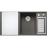 Granitový dřez Blanco AXIA III 6 S šedá vulkán s excentrem + skleněná krájecí deska 527228