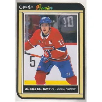 Sběratelská karetní hra insert karta BRENDAN GALLAGHER 22-23 OPC Premier číslo P-53