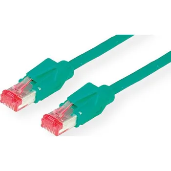 Síťový kabel Datwyler S/FTP patchkabel kat. 6, CU 7702 flex, TM21, LSOH, 1m, zelený - 21.05.0013