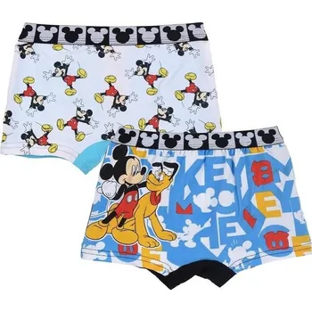 Set 2ks spodního prádla Mickey Disney - modrá/bílá Velikost: 116/128