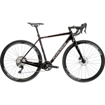 Kross Esker 7.0 fialové/černé/stříbrné 2023 gravel kolo Kross Esker 7.0 fialové/černé/stříbrné 2023