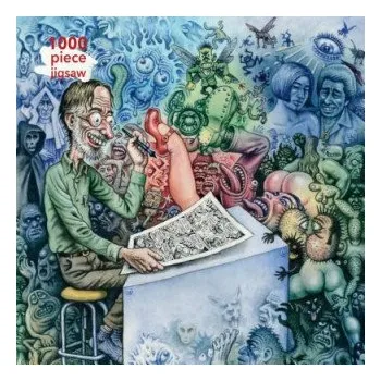 Puzzle Adult Jigsaw Puzzle R. Crumb: Who's Afraid of Robert Crumb? – Flame Tree Studio (EN)