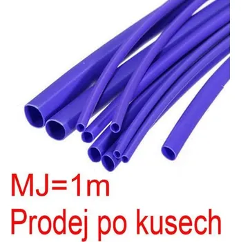 RC náhradní díl Smršťovací bužírka 2,0/1,0mm modrá, balení 1m