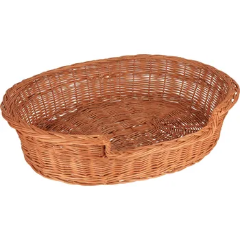 Pelíšek pro psa ČistéDřevo Proutěný pelíšek pro psa - střední 66x85 cm