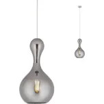 Redo Závěsné svítidlo Lob, ø22cm Barva: Kouřová