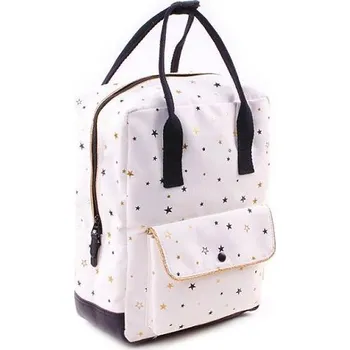 Dětský batoh KIDZROOM Stylový batoh Black & Gold Stars