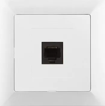 Elektrická zásuvka GREENLUX PREMIUM 1 PH 4pin - Zásuvka telefonní 4 pin