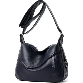 Klasická kabelka v minimalistickém stylu Barva: Modrá, Velikost: (20cm