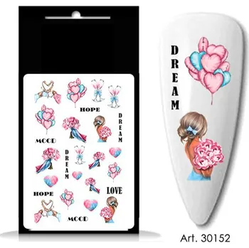 BIO NAILS BIO-nails vodolepka 30152 láska