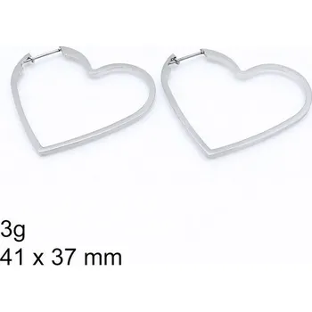 Náušnice Náušnice - Kruhy - 41 x 37 mm - 3g