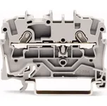 WAGO 2001-1203 průchodková svorka 4.20 mm pružinová svorka červená 100 ks