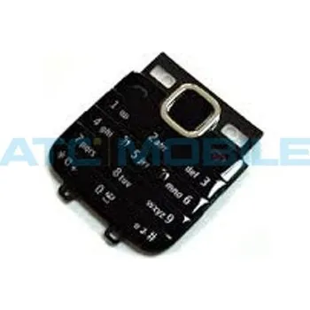 Náhradní klávesnice pro mobilní telefon Klávesnice Nokia C2-00 černá (Jet Black) - 9792C94 a zpět 2 Kč s ATC Clubem