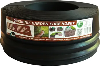 Zahradní obrubník Lanit Plast Garden Edge Hobby 20 m černý