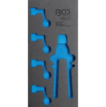 BGS Vložka do dílenského vozíku 1/3, prázdná, pro BGS 9533