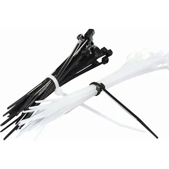 Stahovací páska Bike It kabelové stahovací pásky 7" (17,5cm), černé, 20ks CBT7BLK