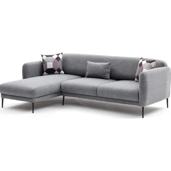 Pohovka Hanah Home Rohová pohovka VENUS šedá levá 825BLC2767