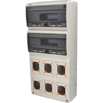 modulární přístroj a rozvaděč FAMATEL Skříň ACQUA combi 3978 32TE IP65 3978