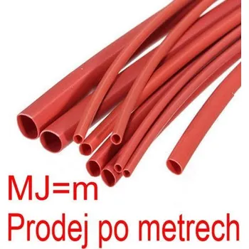 RC náhradní díl Smršťovací bužírka 3,0/1,5mm červená