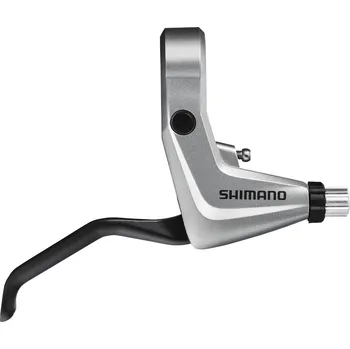 Brzdová páka SHIMANO brzd. páka ALIVIO BL-T4000 pro V-brzdu pravá 2 prstá stříbrná