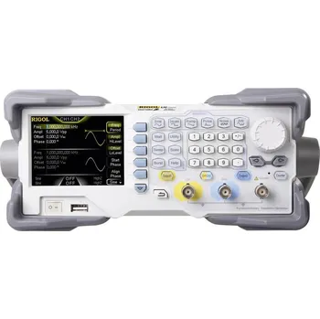 Multimetr Rigol DG1062Z Arbitrární generátor funkcí Kalibrováno dle (ISO) 1 µHz - 60 MHz 2kanálový sinusový, obdélníkový, trojúhel