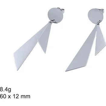 Náušnice Náušnice - Houpací dlouhé - 60 x 12 mm - 8.4g