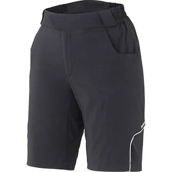 Cyklistické kalhoty SHIMANO Touring kraťasy, dámské, černá, XL