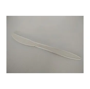 Jednorázové nádobí Gastro obaly Nůž bílý PLA BIO, kompostovatelný 16,8 cm (min. počet 2000ks)