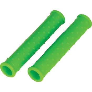 Cyklistické návleky Bike It ochranné silikonové návleky na páčky, zelené LVRSCN06