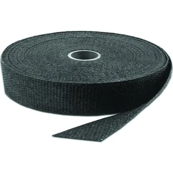 Výfuk pro motocykl Termo izolační páska na svody a výfuk, černá STKHRT08