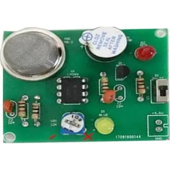 Elektronická stavebnice Detektor hořlavých plynů se senzorem MQ-2, výstup piezo, STAVEBNICE
