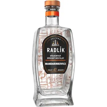 Pálenka Radlík Mandarinkovice 43% 0,5 l (holá láhev)