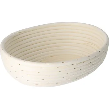 chlebník Ošatka rattan oválná 28x22x9 cm