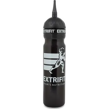 Extrifit Bidon s hubicí 1000 ml černá