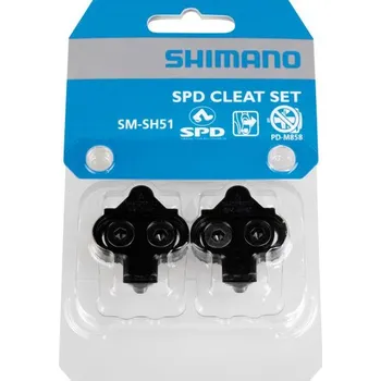Pedál na kolo SHIMANO zarážky SMSH51 SPD jednosměrné uvolnění bez plátu bal