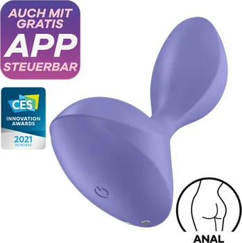 Kolík anální SATISFYER SWEET SEAL fialový - s kupónem KUP15 cena 696 Kč + extra diskrétní expedice