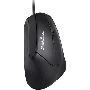 Myš Perixx Vertikal Perimice-515 II optická ergonomická myš, přenos USB, 6 tlačítko, 1600 dpi, černá