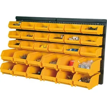 Skříňka na nářadí Stohovací bedny - sada s panelem 646x385mm, ArtPlast 323