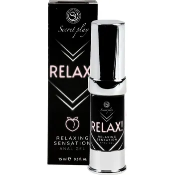 Lubrikační gel Gel anální SECRET PLAY RELAX! 15 ml - s kupónem KUP15 cena 450 Kč + extra diskrétní expedice