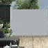Markýza Zatahovací boční markýza/zástěna na terasu 140 x 500 cm