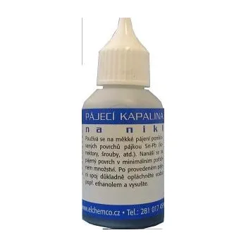 Smyčcová kalafuna Kapalina pájecí na nikl 30ml