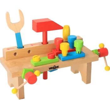 Dřevěná hračka Pracovní ponk jednoduchý